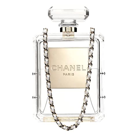 Need It Now: Chanel No.5 Perfume Bottle Clutch 